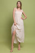 SMOCK BODICE MAXI